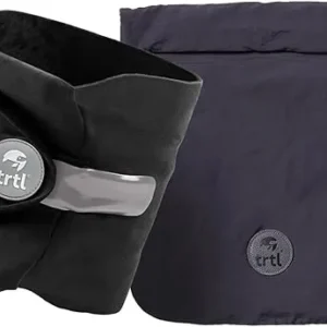 trtl Pillow – Scientifically Proven Super Soft Neck Support Travel Pillow – Machine Washable – Grey