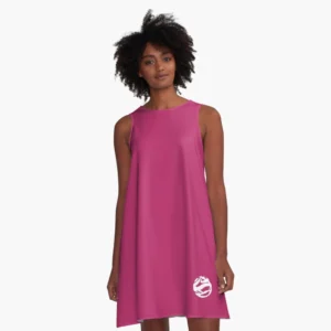 A-Line Dress – Centered Version White Pantone Small Size Icon
