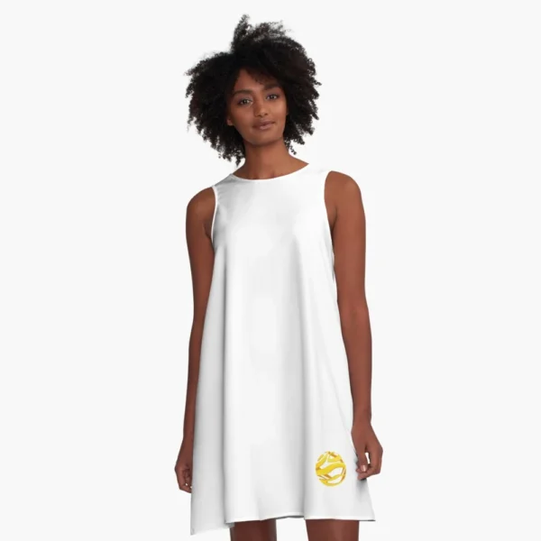 A-Line Dress - Centered Version Original Pantone Small Size Icon