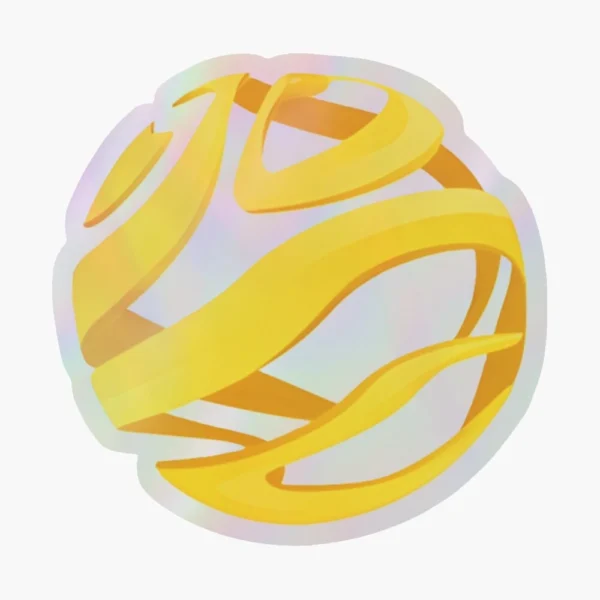 Holographic Sticker - Original Pantone Big Size Icon