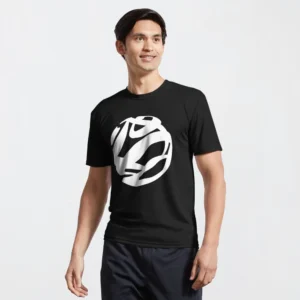 Active T-Shirt – White Pantone Big Size Icon