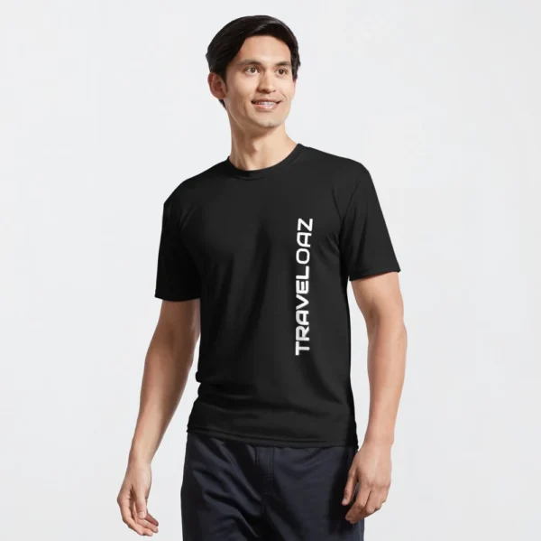 Active T-Shirt - Vertical Version White Pantone Normal Size Brand II