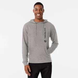 Lightweight Hoodie – Vertical Version Monochromatic Pantone Normal Size Full Logo II