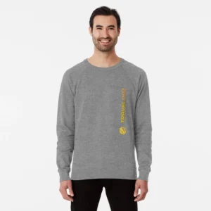 Lightweight Sweatshirt – Vertical Version Original Pantone Normal Size Full Logo II