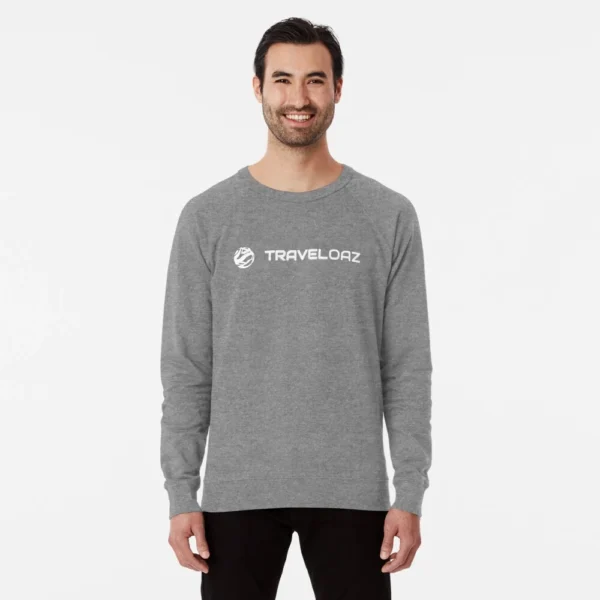 Lightweight Sweatshirt - White Pantone Normal Size Full Logo