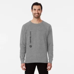 Lightweight Sweatshirt – Vertical Version Monochromatic Pantone Normal Size Full Logo