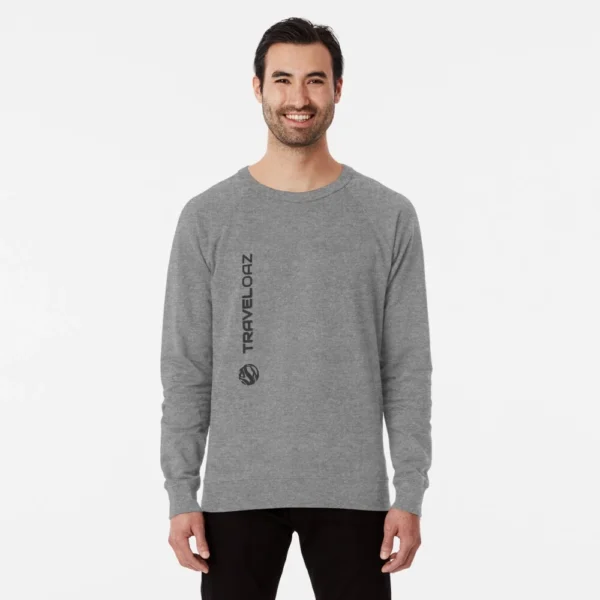 Lightweight Sweatshirt - Vertical Version Monochromatic Pantone Normal Size Full Logo