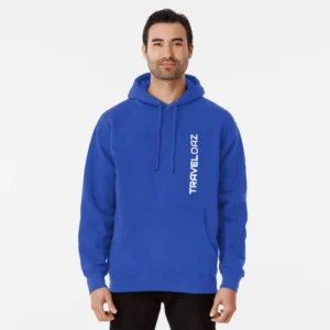 Pullover Hoodie – Vertical Version White Pantone Normal Size Brand II