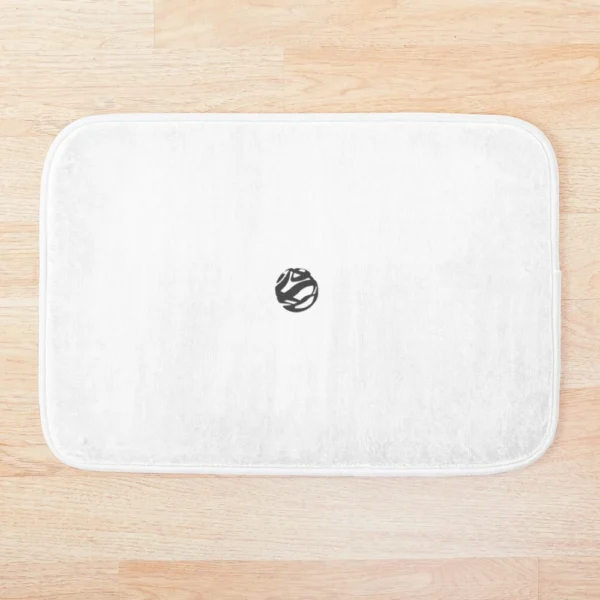 Bath Mat - Centered Version Monochromatic Pantone Small Size Icon