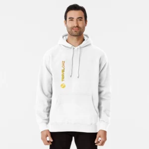Pullover Hoodie – Vertical Version Original Pantone Normal Size Full Logo