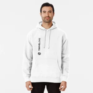 Pullover Hoodie – Vertical Version Monochromatic Pantone Normal Size Full Logo