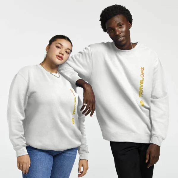 Pullover Sweatshirt - Vertical Version Original Pantone Normal Size Full Logo II