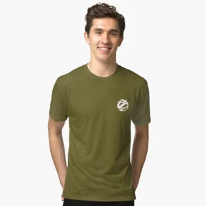 Tri-blend T-Shirt – White Pantone Small Size Icon