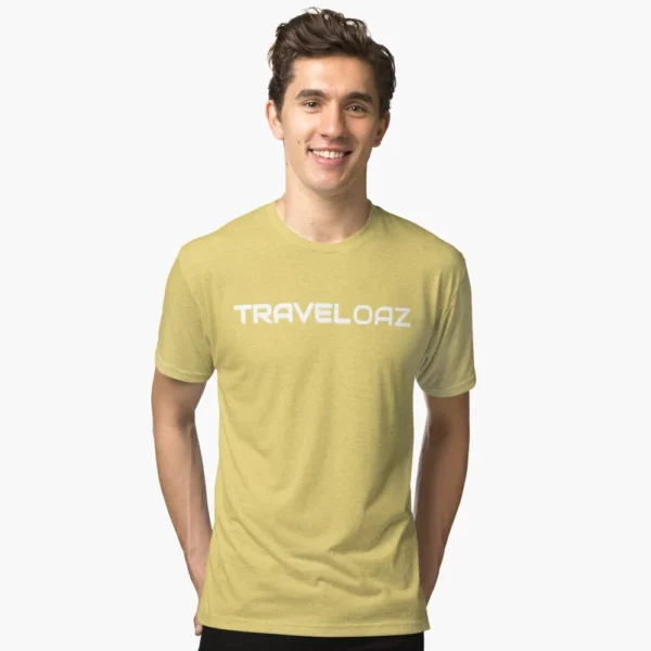 Tri-blend T-Shirt - White Pantone Normal Size Brand