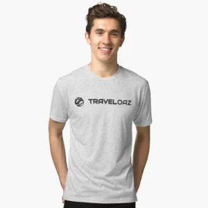 Tri-blend T-Shirt – Monochromatic Pantone Normal Size Full Logo