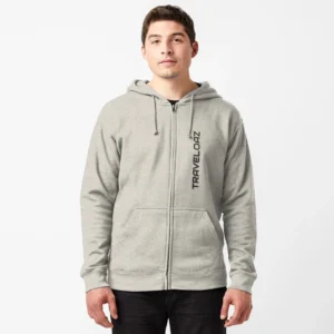 Zipped Hoodie – Vertical Version Monochromatic Normal Size Brand II