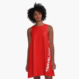 A-Line Dress – Vertical Version White Pantone Normal Size Brand II