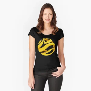 Fitted Scoop T-Shirt – Original Pantone Big Size Icon