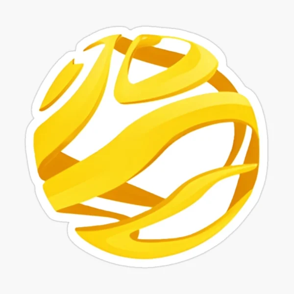 Glossy Sticker - Original Pantone Small Size Icon