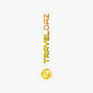 Transparent Sticker – Vertical Version Original Pantone Normal Size Full Logo