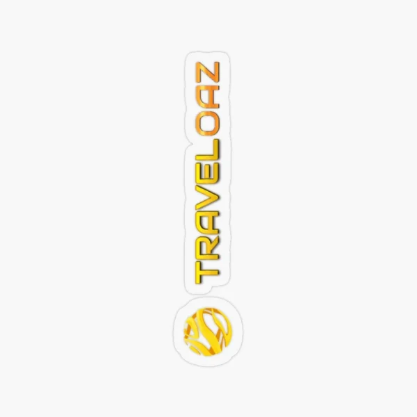 Transparent Sticker - Vertical Version Original Pantone Normal Size Full Logo