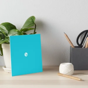 Art Board Print – White Pantone Small Size Icon