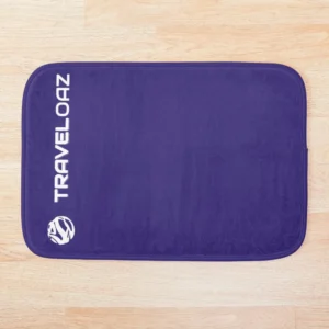 Bath Mat – Vertical Version White Pantone Normal Size Full Logo II
