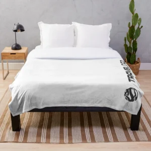 Throw Blanket – Vertical Version Monochromatic Pantone Normal Size Full Logo II