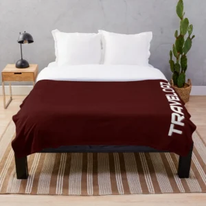 Throw Blanket – Vertical Version White Pantone Normal Size Brand II