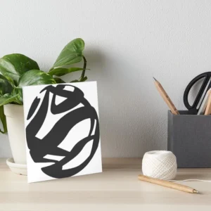 Art Board Print – Monochromatic Pantone Big Size Icon