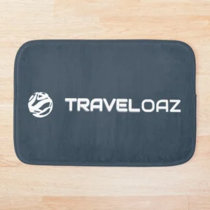 Bath Mat – White Pantone Normal Size Full Logo