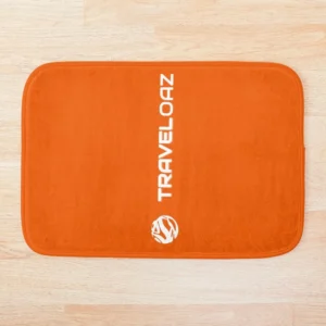 Bath Mat – Vertical Version White Pantone Normal Size Full Logo
