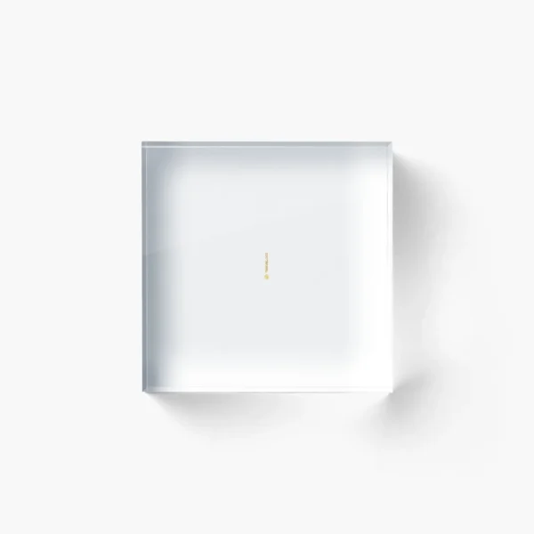 Acrylic Block - Vertical Version Original Pantone Normal Size Full Logo