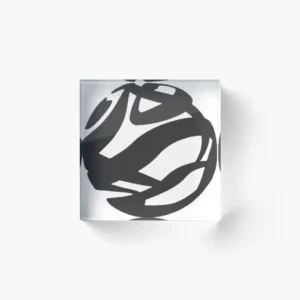 Acrylic Block – Monochromatic Pantone Big Size Icon