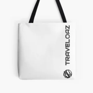 All Over Print Tote Bag – Vertical Version Monochromatic Pantone Normal Size Full Logo II