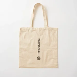 Cotton Tote Bag – Vertical Version Monochromatic Pantone Normal Size Full Logo II