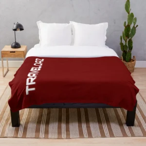 Throw Blanket – Vertical Version White Pantone Normal Size Brand