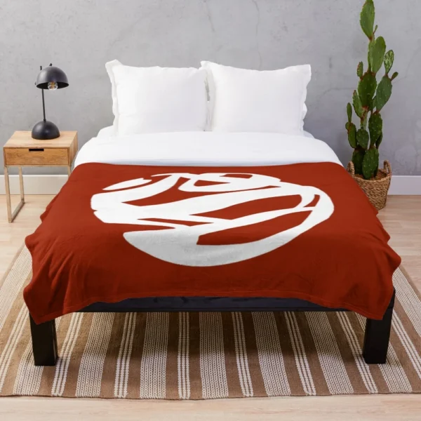 Throw Blanket - White Pantone Big Size Icon