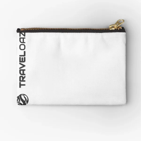 Zipper Pouch - Vertical Version Monochromatic Pantone Normal Size Full Logo II