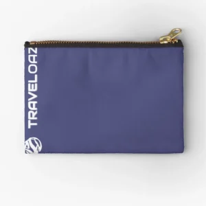 Zipper Pouch – Vertical Version White Pantone Normal Size Full Logo II