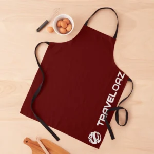 Apron – Vertical Version White Pantone Normal Size Full Logo II