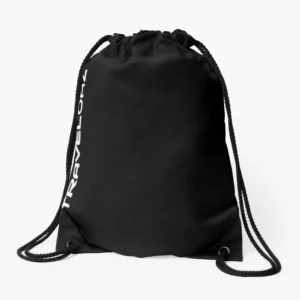 Drawstring Bag – Vertical Version White Pantone Normal Size Brand