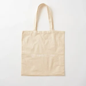 Cotton Tote Bag – White Pantone Normal Size Full Logo