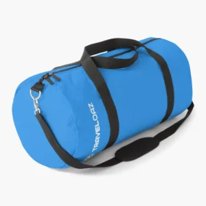 Duffle Bag – Vertical Version White Pantone Normal Size Full Logo