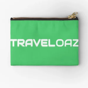 Zipper Pouch – White Pantone Normal Size Brand