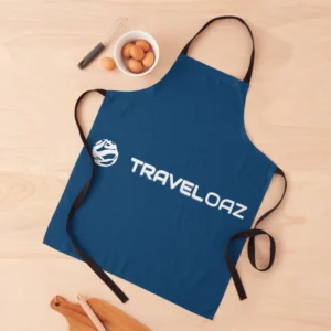 Apron – White Pantone Normal Size Full Logo
