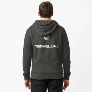 Zipped Hoodie – White Pantone Normal Size Full ALT_Logo