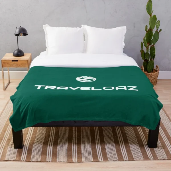 Throw Blanket - White Pantone Normal Size Full ALT_Logo