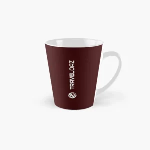 Tall Mug – Vertical Version White Pantone Normal Size Full Logo II