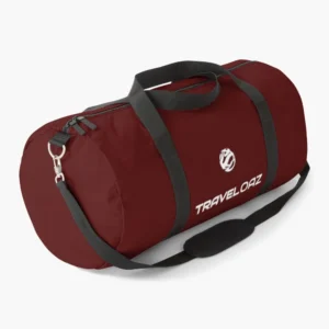 Duffle Bag – White Pantone Normal Size Full ALT_Logo